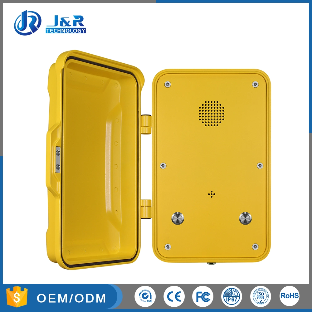 Jr-102-2b IP66 Waterproof VoIP Emergency Sos Auto-Dial Telephone