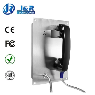 Stainless Steel Ringdown Telephone for Bank, ATM Machines, Industrial Hotline Telephone